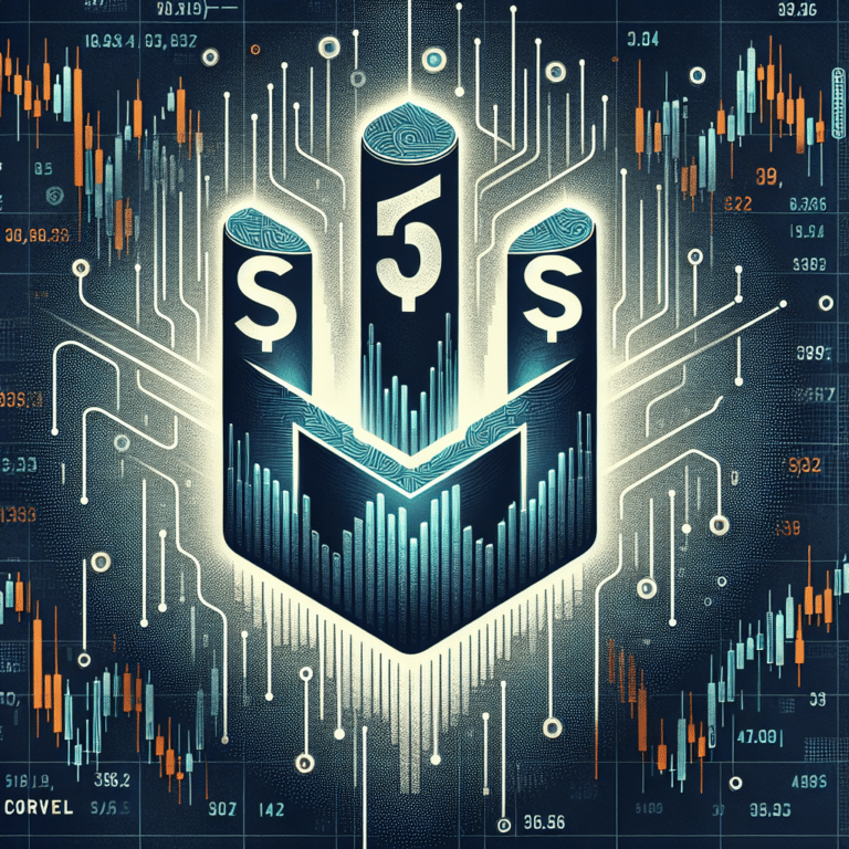 a graphic of a logo with numbers and lines