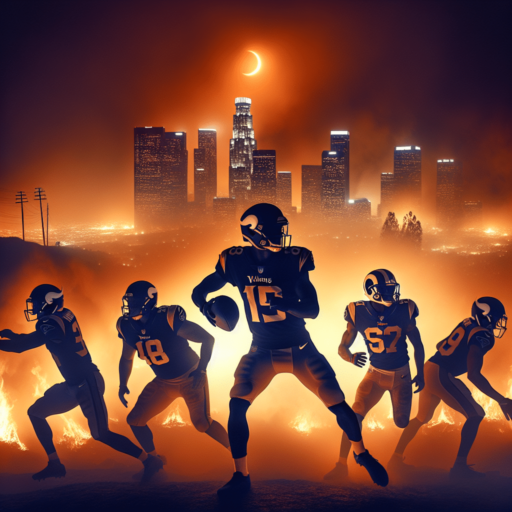 Sports-NFL still planning to hold Vikings-Rams in LA despite wildfires By Reuters