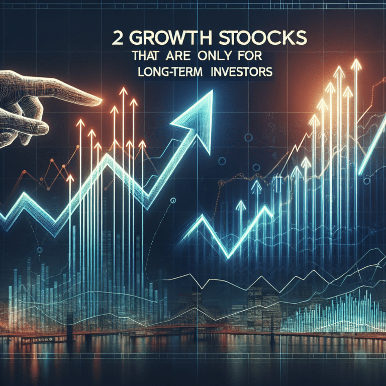 2 growth stocks that are ONLY for long-term investors