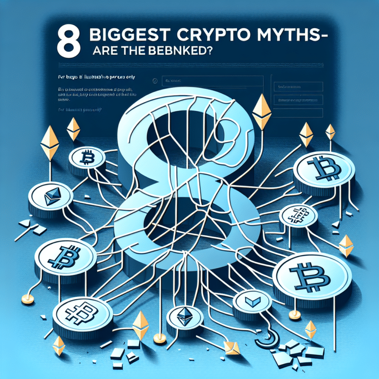 8 Biggest Crypto myths in 2022 - are they Debunked?