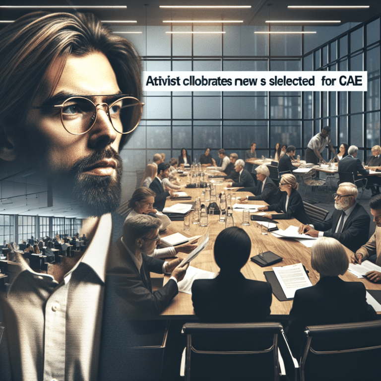 Activist Browning West wants to collaborate as CAE selects a new leader