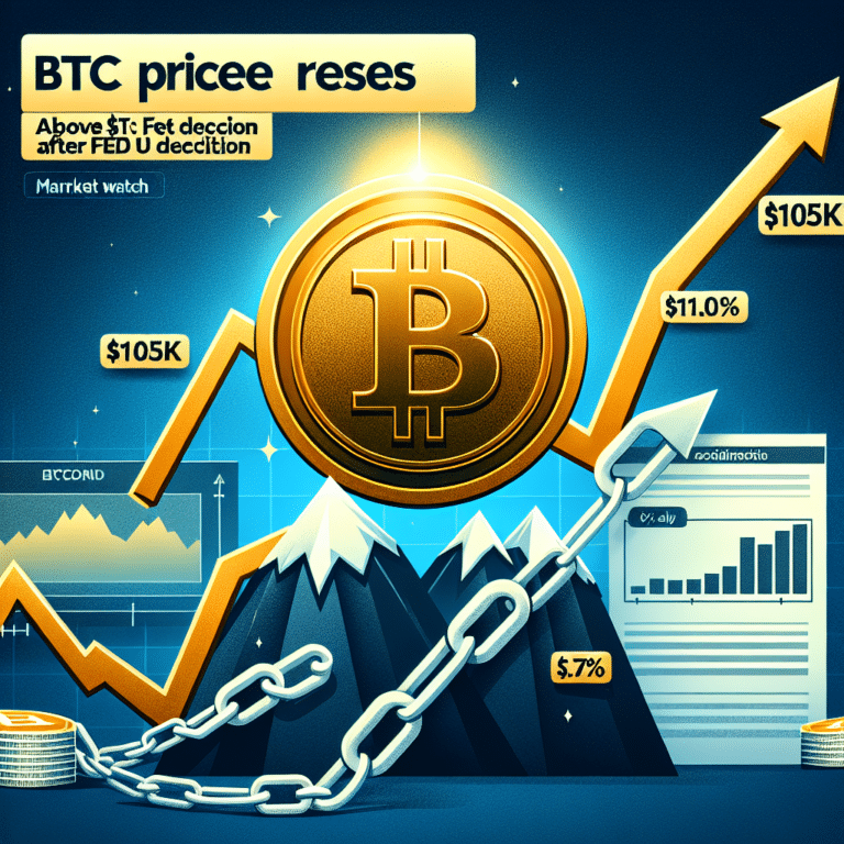 BTC Price Rises Above 5K After Fed Decision, LINK Up 7% Daily (Market Watch)