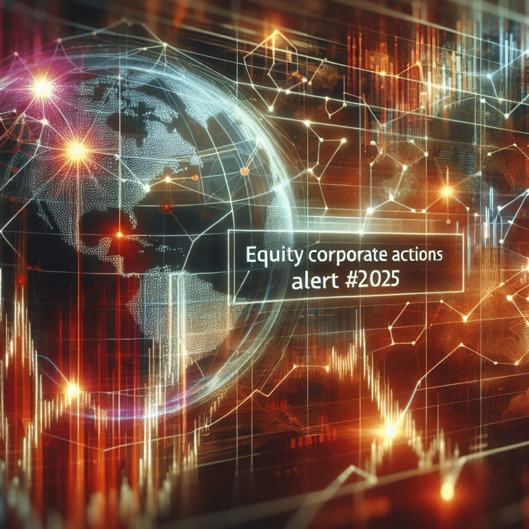 Equity Corporate Actions Alert #2025