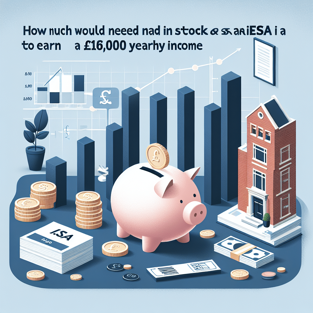 How much an investor would need in a Stocks and Shares ISA to earn a £16,000 yearly income 