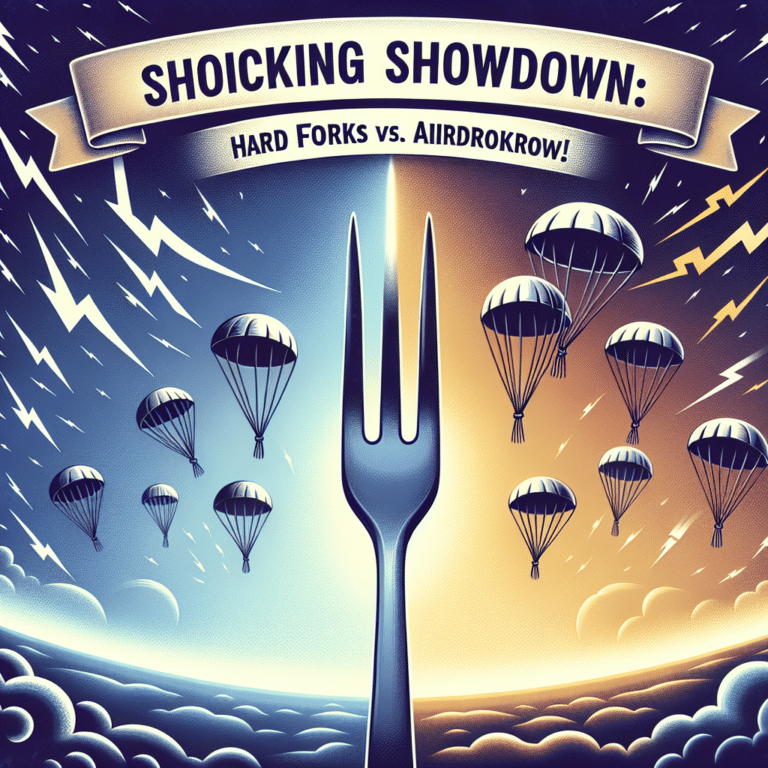 Shocking Showdown: Hard Forks vs. Airdrops – What You MUST Know!