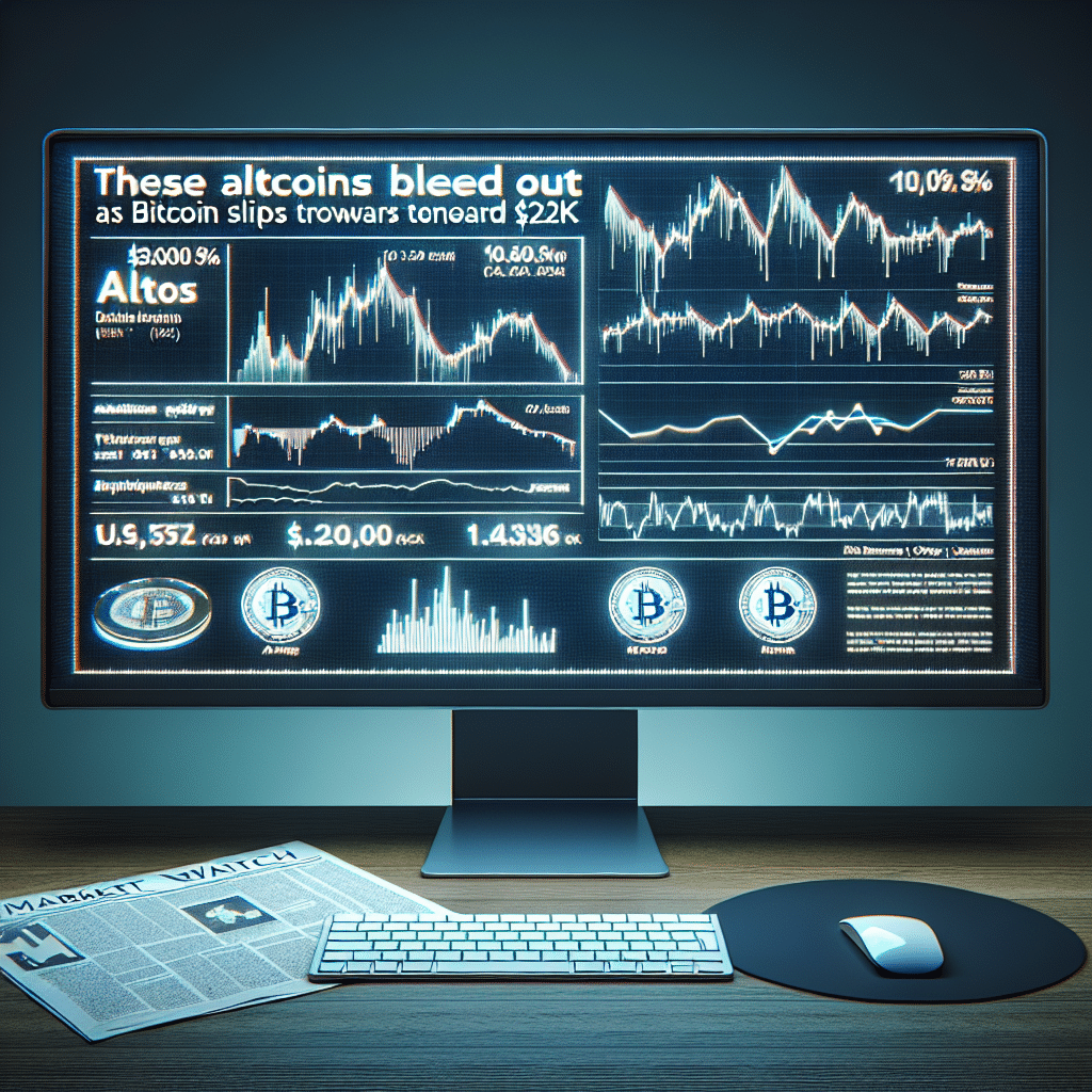 These Altcoins Bleed Out as Bitcoin (BTC) Slips Toward $102K (Market Watch)