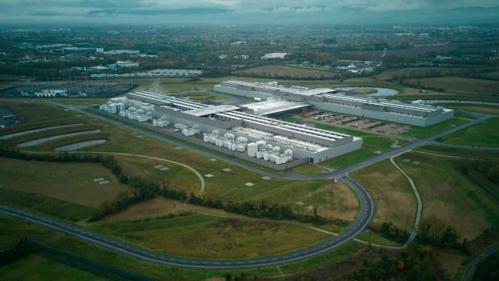 A Meta data centre in Dublin