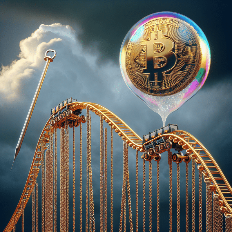 Bitcoin's Wild Ride: Has the Biggest Bubble FINALLY Burst?