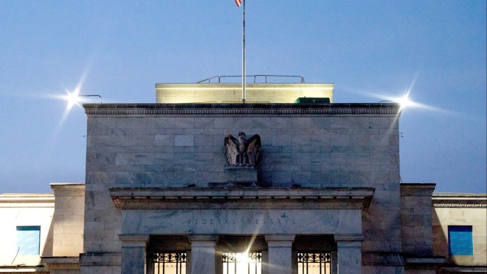 Exterior of the Federal Reserve building in Washington