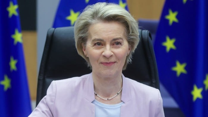 European Commission president Ursula von der Leyen