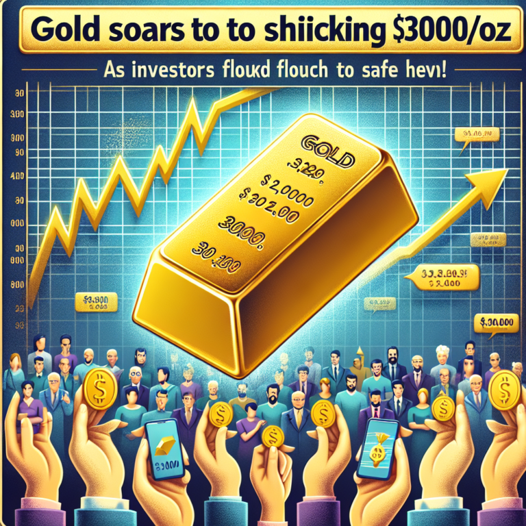 Gold Soars to Shocking $3000/oz as Investors Flock to Safe Haven!