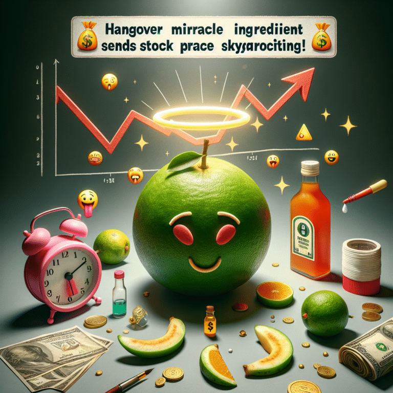 🚨 Hangover Miracle Ingredient Sends Stock Price Skyrocketing! 🤑