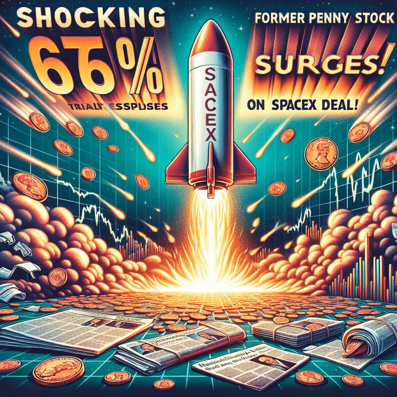 SHOCKING 670% Surge! Former Penny Stock Explodes on SpaceX Deal!