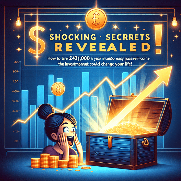 Shocking Secrets Revealed: How to Turn £43,100 a Year into Easy Passive Income – Find Out the Investment That Could Change Your Life!