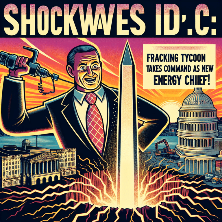 Shockwaves in D.C.: Fracking Tycoon Chris Wright Takes Command as Trump’s Energy Chief!