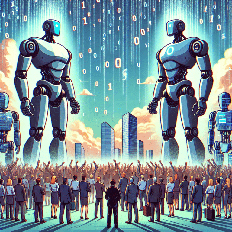 Tech Titans Set to Splash Over $300 Billion in AI Battle – Is Your Job at Risk?