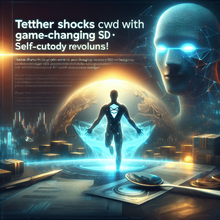 Tether Shocks the Crypto World with Game-Changing AI SDK: Self-Custody Revolution Begins!