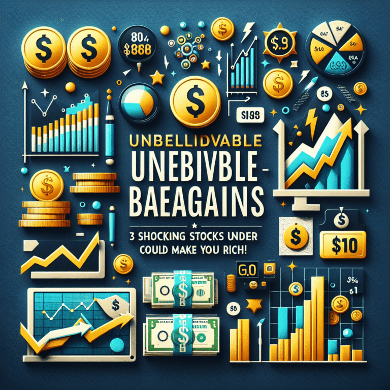 Unbelievable Bargains: 3 Shocking Stocks Under $10 That Could Make You Rich!