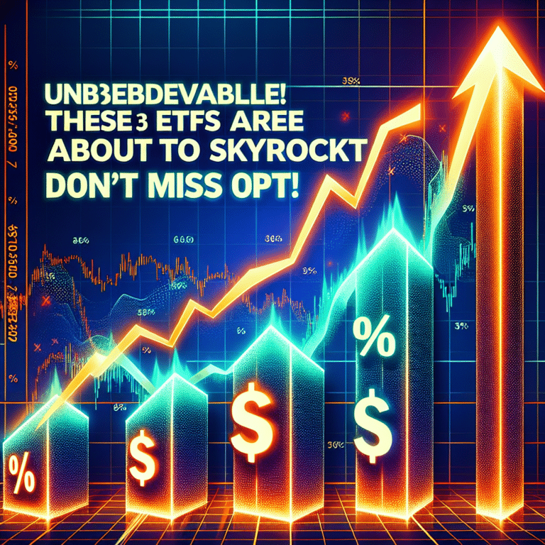 Unbelievable! These 3 ETFs Are About to Skyrocket—Don’t Miss Out!