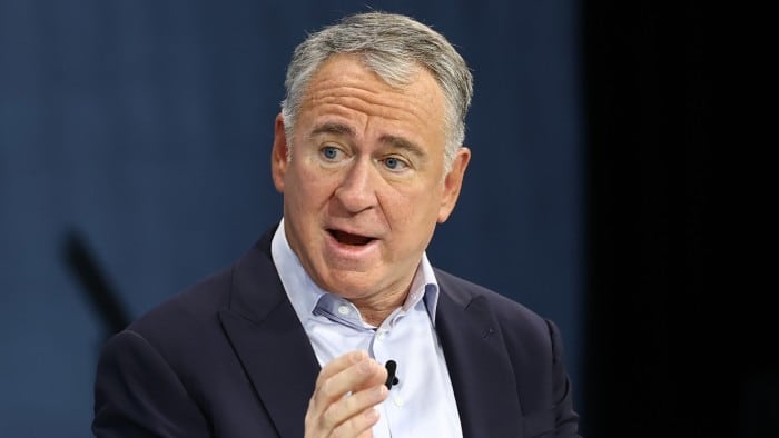 Citadel founder Ken Griffin speaking in New York in December