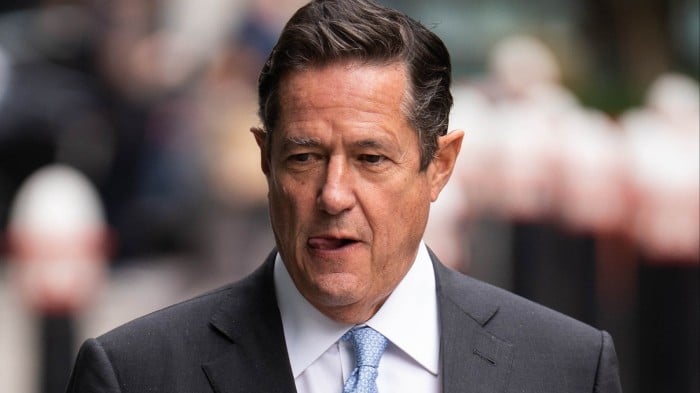 Former Barclays CEO Jes Staley