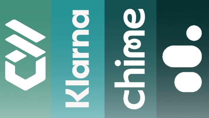 CoreWeave, Klarna, Chime and Genesys logos