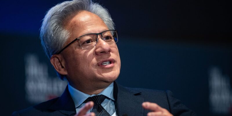 Jensen Huang says all companies will have a secondary ‘AI factory’ in the future