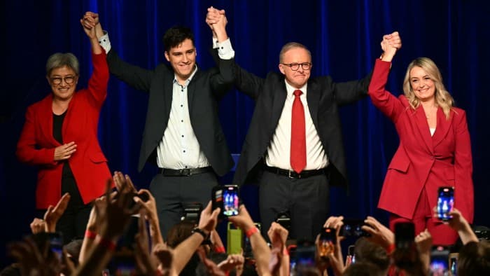 Albanese’s Labor wins landslide victory in Australian election