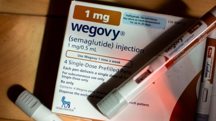 Wegovy injection pens and packaging