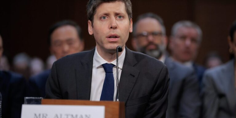 Sam Altman urges lawmakers against regulations that could ‘slow down’ U.S. in AI race against China