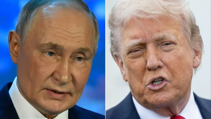 Vladimir Putin and Donald Trump