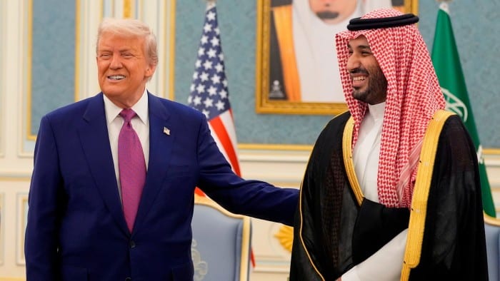 Donald Trump lauds Saudi Arabia as he unveils AI and defence deals