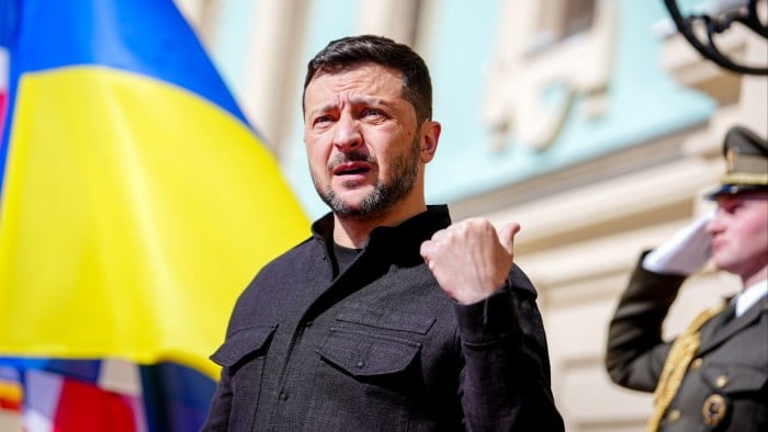 Ukrainian President Volodymyr Zelenskyy