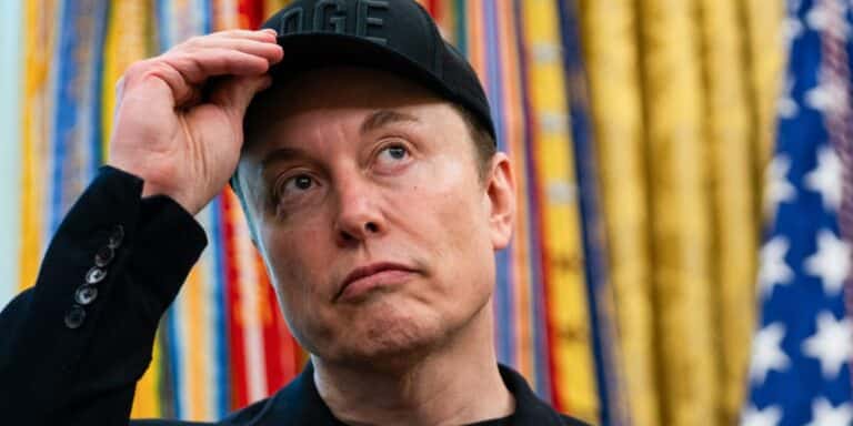 Elon Musk’s feud with Donald Trump is hugely damaging to Tesla but don’t expect any action from the board
