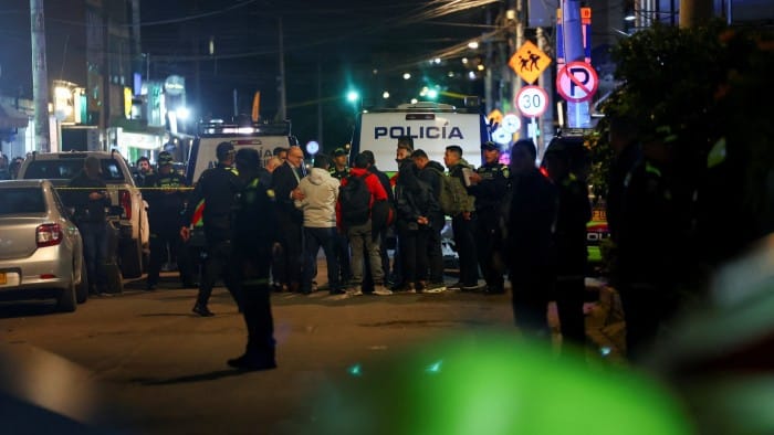 Colombian presidential candidate shot in Bogotá