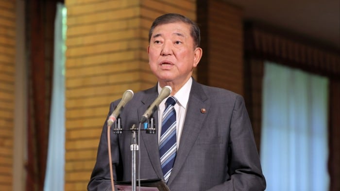 Japan’s Prime Minister Shigeru Ishiba