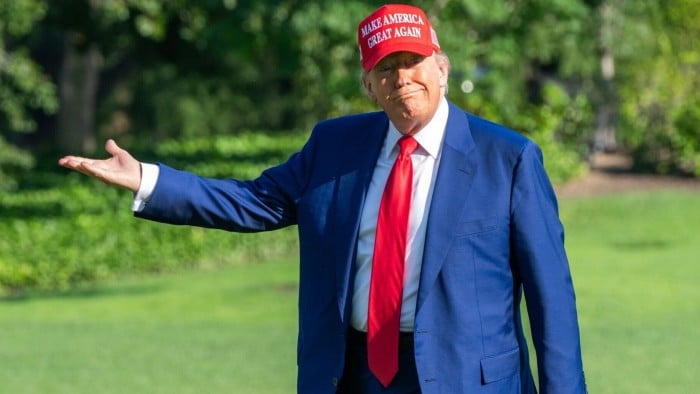 US President Donald Trump