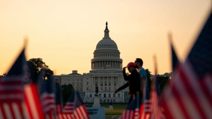 The US Capitol in Washington