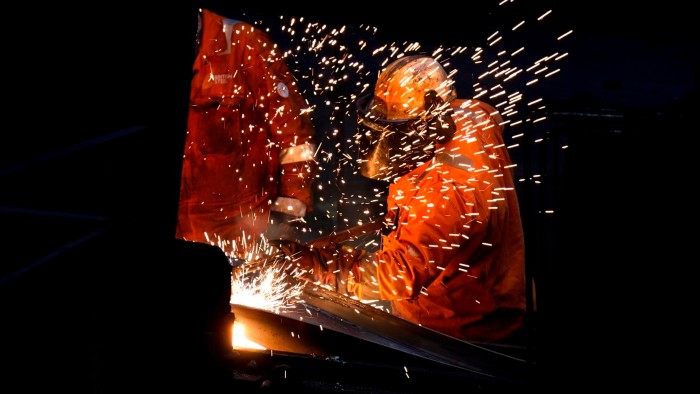 British Steel site in Scunthorpe, England