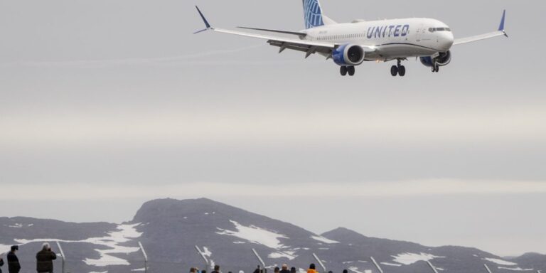 United Airlines makes the first direct flight from U.S. to Greenland since 2008—and it lands on Trump’s birthday