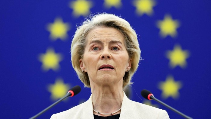 European Commission president Ursula von der Leyen