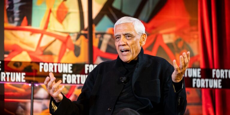Silicon Valley investor Vinod Khosla predicts AI will replace 80% of jobs by 2030