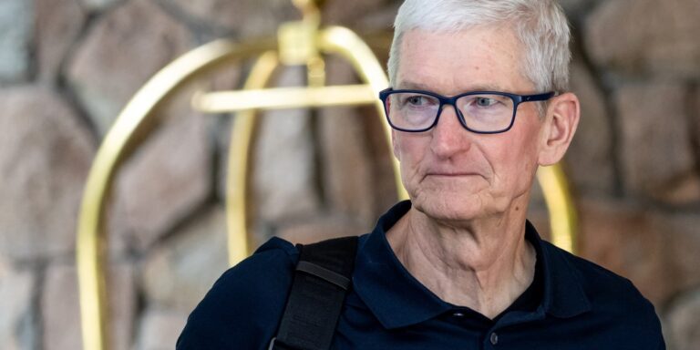 Apple sets quarterly revenue record as earnings broadly beat expectations, shares climb
