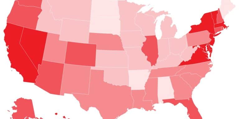 Americans spend an entire week's worth of pay on rent every month—and in some cities, a full two weeks of income is just going to housing