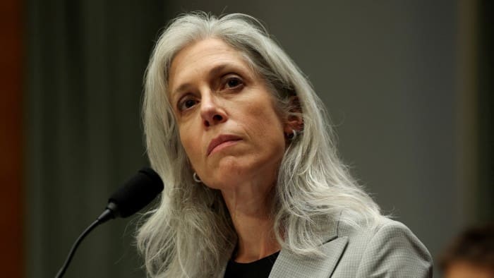 Susan Monarez during her Senate confirmation hearing