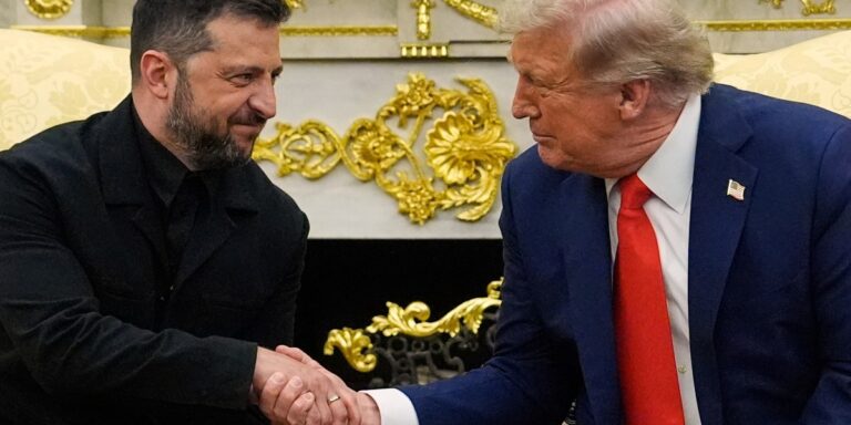 Trump says he's arranging for Putin and Zelenskyy to meet face to face, followed by meeting of all 3 presidents