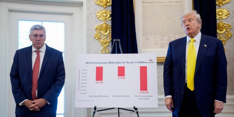 Two Trump-appointed economists—and longtime friends—are clashing over Trump's jobs data