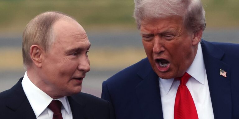 Trump could trigger a financial crisis in Russia — if he wants to — but has backed off from his threat of 'very severe consequences'