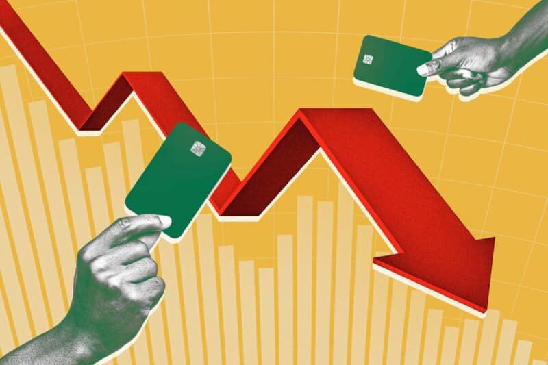 Credit Scores Fall at Fastest Pace Since the Great Recession