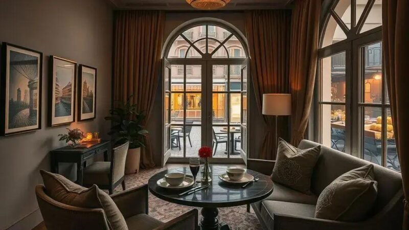 Boutique hotels that serve food-first privacy: the rise of one-room stays